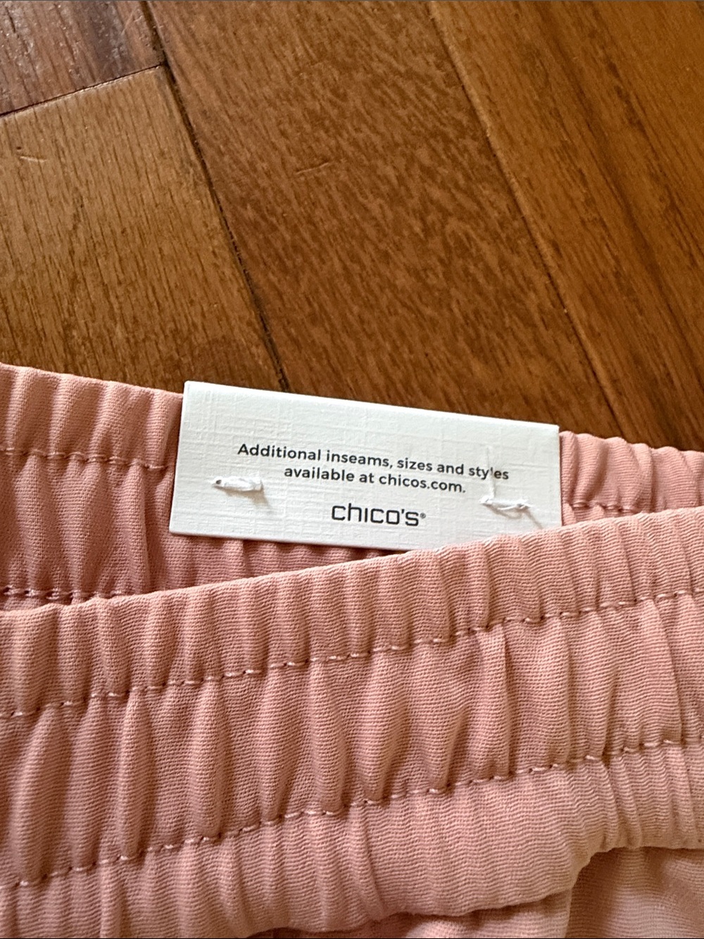 Chico's Blush Pull-On Jogger Pants - Picture 7 of 8